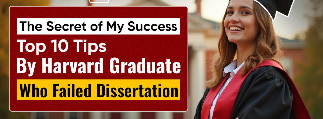 The Secret of My Success – Top 10 Tips by Harvard Graduate Who Failed Dissertation